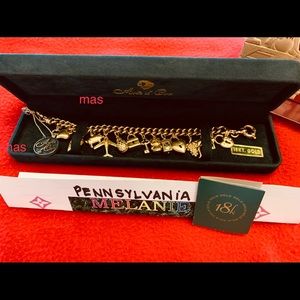 Arte d’Oro Charm Bracelet in 18K YG